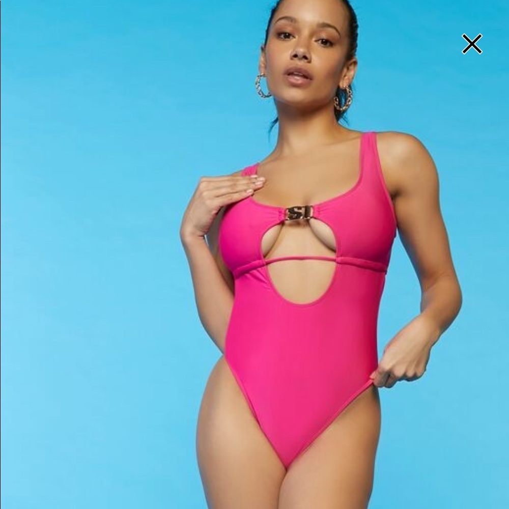 F21 X Sports Illustrated One-Piece Swimsuit